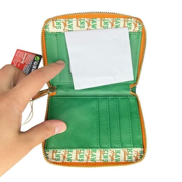 NEW Loungefly Netflix Stranger Things Hawkins High Zip-Around Wallet - Picture 6 of 9